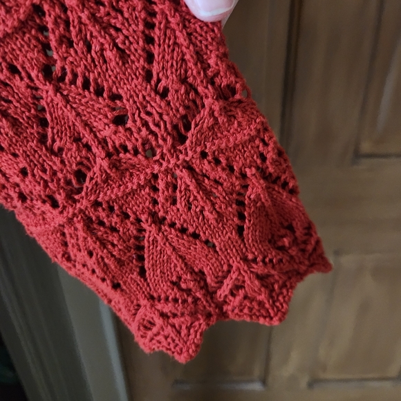 JEANNE PIERRE 100% Cotton Knit Pullover Sweater Size Medium - Picture 4 of 10